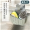 双层水槽挂袋2个【TPR橡胶/蓝色】
