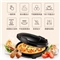美的（Midea）电饼铛家用双面加热煎烤机烙饼机【其他/黑色】