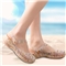 【超值单品】百搭舒适休闲滩凉洞洞鞋【底：EVA，面：TPR/玫瑰金】